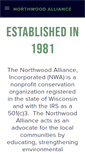 Mobile Screenshot of northwoodalliance.org